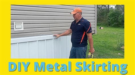 metal skirting for house|metal underpinning for mobile homes.